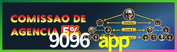 Aplicativo móvel 9096 app para iOS e Android